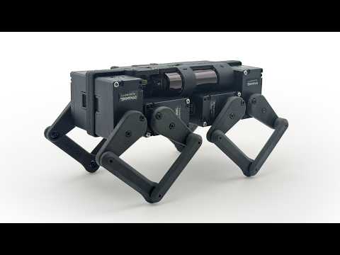Q8botOne -A Serious Quadruped That Fits in Your Hand